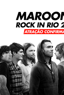 Rock in Rio 2017 Maroon 5 - Poster / Capa / Cartaz - Oficial 1