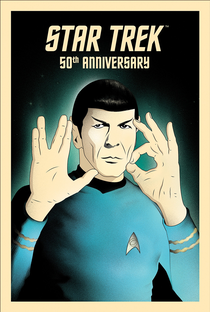 50 Years of Star Trek - Poster / Capa / Cartaz - Oficial 1