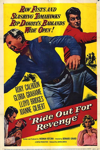 Poster de Filme A Lei do Oeste (1957)