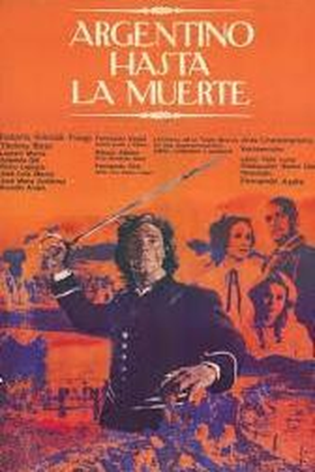 Poster de Filme Argentino Até a Morte (1971)