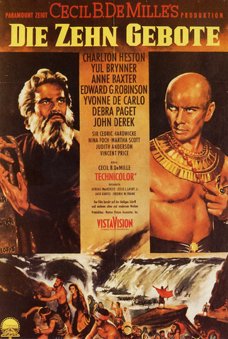 Poster 19 de Filme Os Dez Mandamentos (1956)