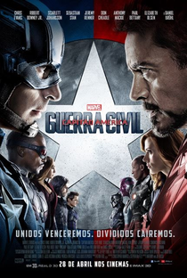 Capitão América: Guerra Civil - Poster / Capa / Cartaz - Oficial 6