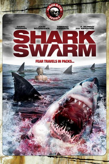 Poster de Filme Ataque de Tubarões (2008)