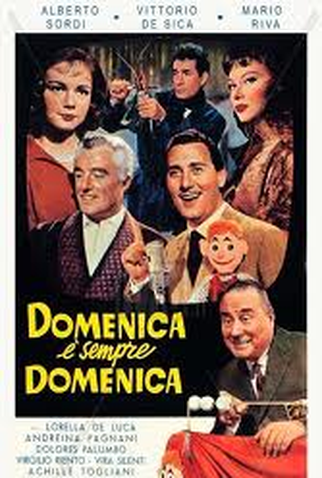 Poster 1 de Filme Domingo é Sempre Domingo (1958)