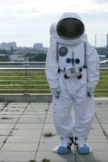 Poster de Curta O Astronauta no Telhado (2010)