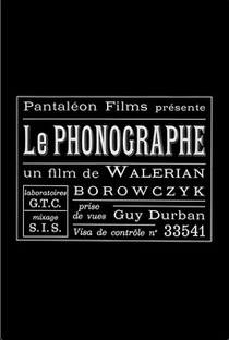 The Phonograph - Poster / Capa / Cartaz - Oficial 1