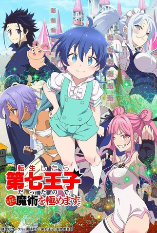 Poster 1 de Série Tensei shitara Dainana Ouji Datta node, Kimama ni Majutsu wo Kiwamemasu (1ª Temporada) (2024)