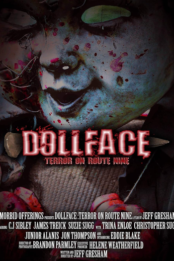 Poster de Filme Dollface: Terror on Route Nine (2020)