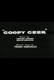 Goopy Geer - Poster / Capa / Cartaz - Oficial 1