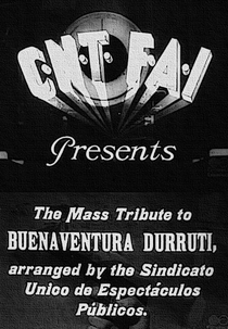 O Enterro de Durruti (El Entierro de Durruti)