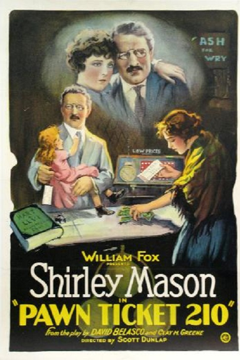 Poster de Filme A Cautela do Penhor (1922)