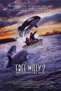 Free Willy 2: A Aventura Continua - Poster / Capa / Cartaz - Oficial 2