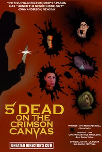 Five Dead on the Crimson Canvas - Poster / Capa / Cartaz - Oficial 1