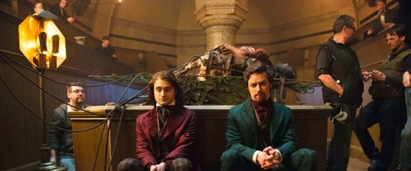 Daniel Radcliffe e James McAvoy nas primeiras imagens de Frankenstein 