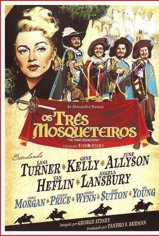 Poster 3 de Filme Os Três Mosqueteiros (1948)
