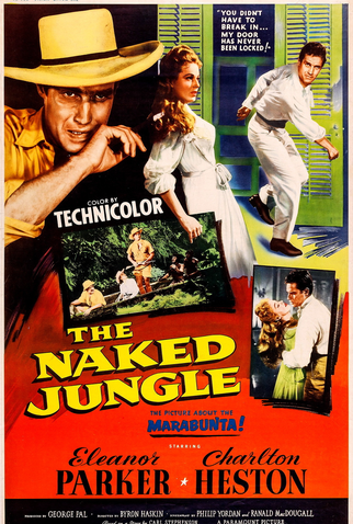 Poster 5 de Filme A Selva Nua (1954)