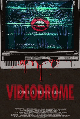 Poster 16 de Filme Videodrome: A Síndrome do Vídeo (1983)