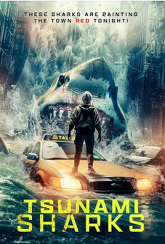 Poster 1 de Filme Tsunami Sharks (2024)