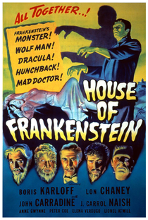 A Casa de Frankenstein - Poster / Capa / Cartaz - Oficial 2