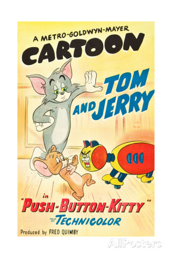 Poster de Curta Gato Mecanizado (1952)