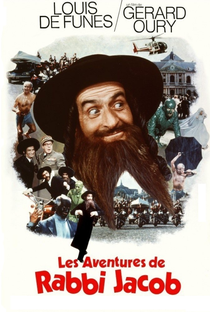 As Loucas Aventuras do Rabbi Jacob - Poster / Capa / Cartaz - Oficial 2