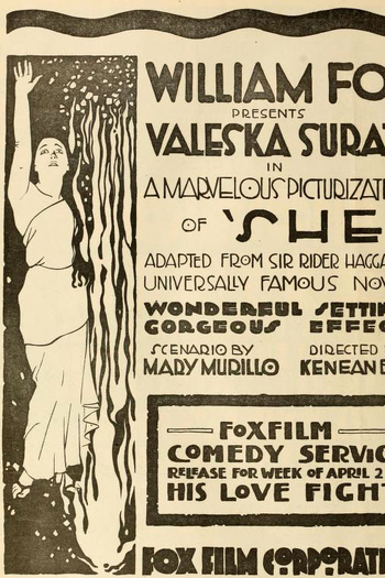 Poster de Filme She (1917)