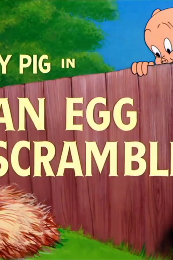 Poster de Curta An Egg Scramble (1950)