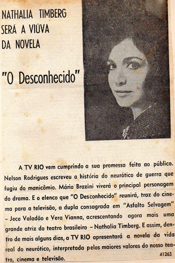  de TV O Desconhecido (1964)