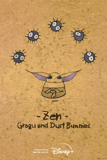  de Curta Zen - Grogu e as Criaturas do Studio Ghibli (2022)