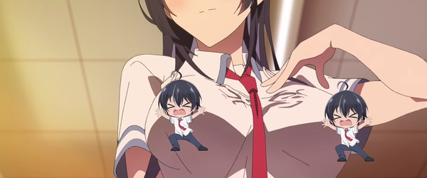 O anime Ecchi Haite Kudasai, Takamine-san revelou 2 novos trailers e previsão de estreia