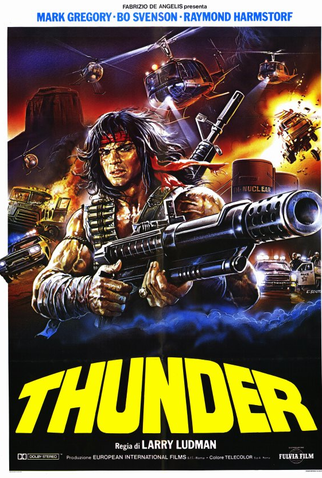 Poster 1 de Filme Thunder: Um Homem Chamado Trovão (1983)