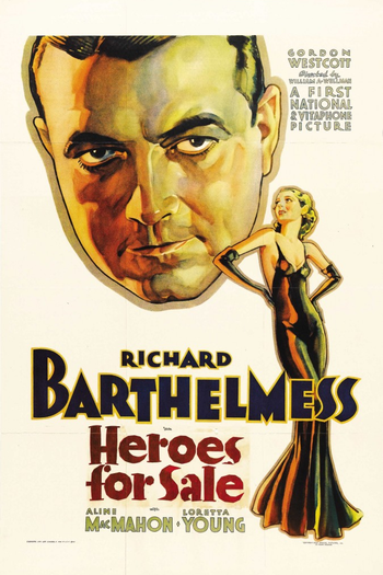 Poster de Filme Fome por Glória (1933)