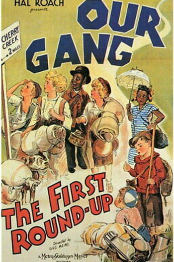 Poster de Curta Our Gang - The First Round-Up (1934)