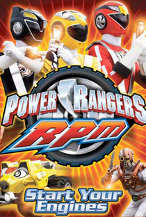 Power Rangers RPM - Poster / Capa / Cartaz - Oficial 2