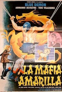 Blue Demon en La Mafia Amarilla - Poster / Capa / Cartaz - Oficial 1