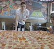 World's biggest pizza challenge.