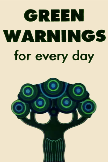 Poster de Curta Green warnings for every day (1992)
