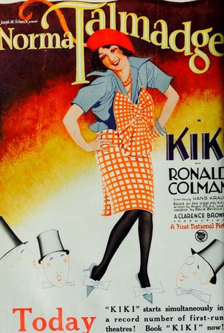 Poster 5 de Filme Kiki (1926)