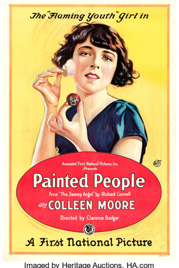 Poster de Filme Gente Pintada (1924)