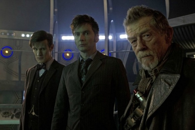 Os três Doutores juntos nas primeiras imagens de The Day of the Doctor