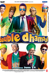 Double Dhamaal - Poster / Capa / Cartaz - Oficial 2