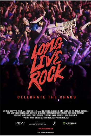 Poster de Filme Viva o Rock... Celebre o Caos (2019)