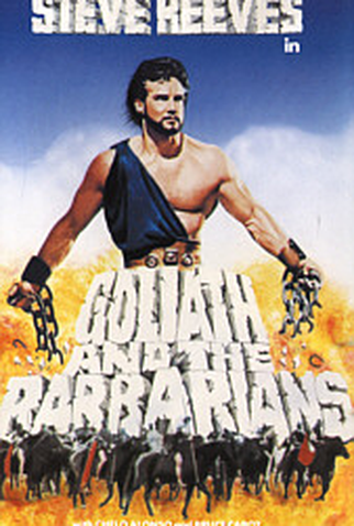 Poster 1 de Filme Golias Contra Os Bárbaros (1959)