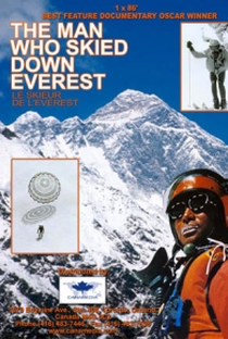 The Man Who Skied Down Everest - Poster / Capa / Cartaz - Oficial 1