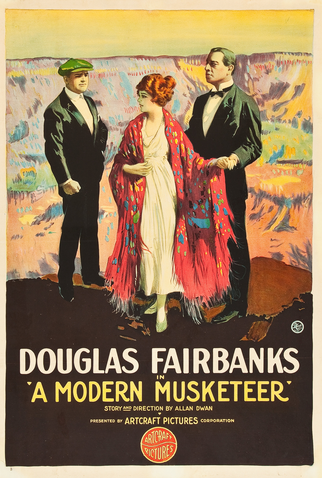 Poster 1 de Filme A Modern Musketeer (1917)
