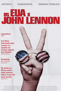 Os EUA X John Lennon - Poster / Capa / Cartaz - Oficial 1