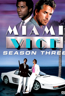 Miami Vice (3ª Temporada) - Poster / Capa / Cartaz - Oficial 1
