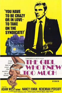 The Girl Who Knew Too Much - Poster / Capa / Cartaz - Oficial 1