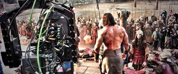 Cenário de guerra nos bastidores de “Hercules: The Thracian Wars”