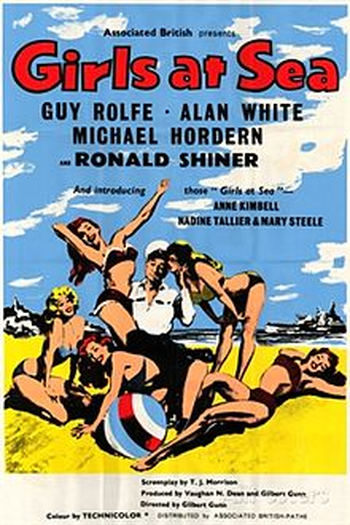 Poster de Filme Meninas no Mar (1958)